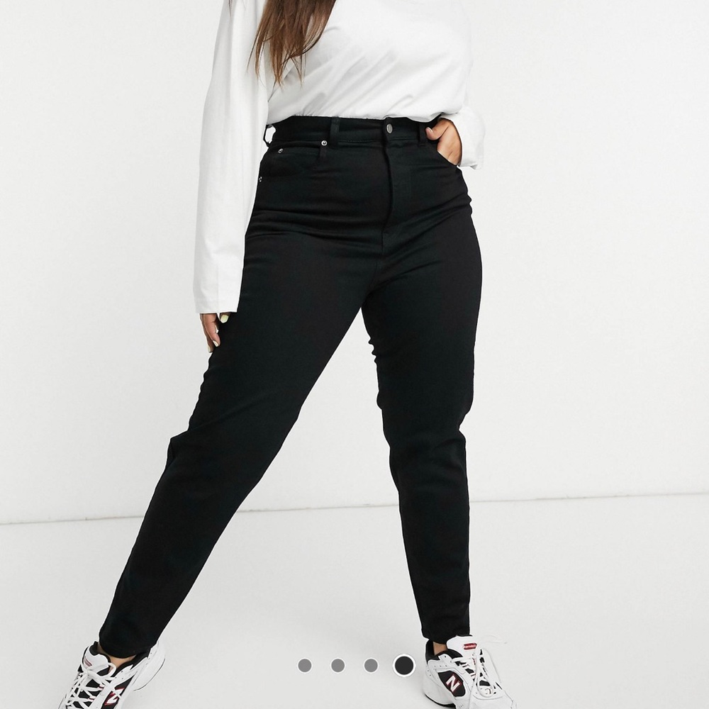 Dr. Denim plus mom jeans